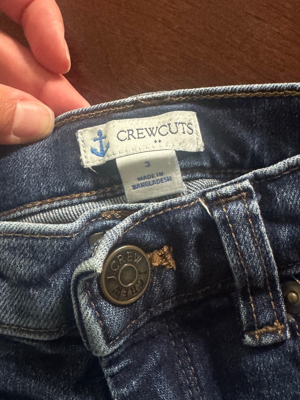 Crewcuts Kids Dark Blue Denim Jeans